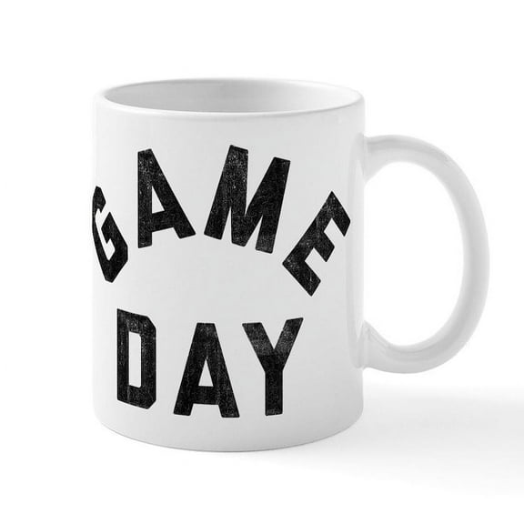 CafePress - Game Day - 11 oz Ceramic Mug - Novelty Coffee Tea Cup