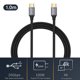 thumbnail image 2 of Cable de datos Cable de carga rápida tipo C 3.1 Gen2 PD Cable de datos de 10 Gbps para conmutador (1 m) Tmvgtek Nuevos Originales, 2 of 9