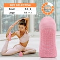 thumbnail image 5 of 3 Pack Pilates Socks Yoga Socks with Grips for Women Non Slip, Workout, Pure Barre, Ballet, Dance, Hospital Socks, 5 of 6