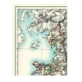 thumbnail image 4 of Historic Map - England Wales House of Tudor - Poole 1902 - Vintage Wall Art, 4 of 4