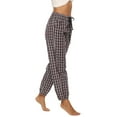 thumbnail image 3 of MoFiz Women Plaid Pajama Pants Lounge PJ Bottoms 100% Cotton #7 Size XL, 3 of 7
