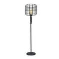 thumbnail image 1 of Benzara BM207455 Lampadaire de Forme Moderne en Cage avec Base Circulaire et Motif en Maille&44; Noir, 1 of 2
