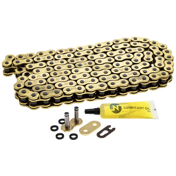 Niche Or 525 Chaîne à Anneau en X 118 Maillons avec Maillon Maître Moto 519-CDC2551H