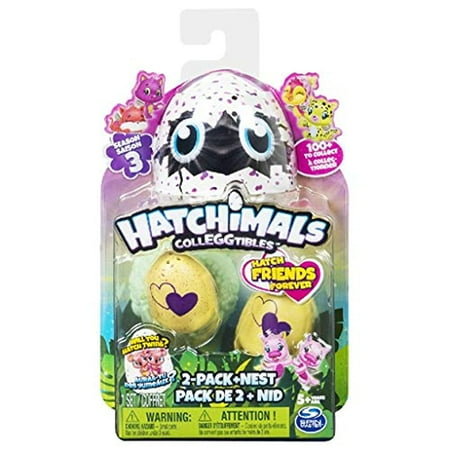 Spin Master Games Hatchimals CollEGGtibles Season 3 Friend Forever Mystery 2-Pack Electronic Pets