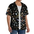 thumbnail image 2 of Kdxio Men'S Hawaiian Shirt For Men Short Sleeve Shirt Butterfly1 Summer Casual Holiday Beach Button Down T-Shirts, 2 of 5