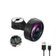 thumbnail image 2 of Ventilador, ventilador de techo, ventilador de escritorio, ventilador portátil, ventilador de gancho para asiento de automóvil con luz RGB giratoria, ventilador fresco para el asiento trasero del pasa, 2 of 3