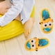 thumbnail image 2 of FELTECHELECTR 1 par de pantuflas para niños pequeños, sandalias antideslizantes para el hogar, playa, verano, talla 32, 2 of 7