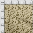 thumbnail image 1 of oneOone Cotton Jersey Beige Fabric Florals Sewing Craft Projects Fabric Prints By Yard 58 Inch Wide-V4A, 1 of 4