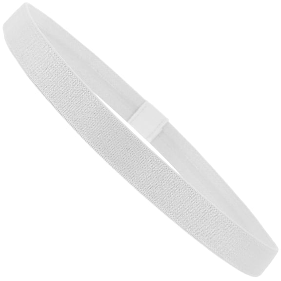 GETAJGHSD White Athletic Sweatband Headband with Quick Dry Moisture Absorbing Material for Exercise