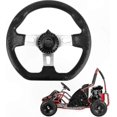 thumbnail image 4 of 270mm Racing Steering Wheel for Go-Kart Buggy Trolley Accessory Replacement, 4 of 5