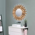 thumbnail image 2 of Miroir Mural Miroir Cosmétique Miroir de Maquillage Rond pour Salon Maison, 30cm, 43cm, 2 of 5