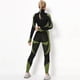 thumbnail image 3 of Pantalones de yoga sin costuras europeos y americanos Top con cremallera de manga larga Traje de dos piezas Pantalones deportivos absorbentes del sudor de secado rápido Pantalones deportivos para, 3 of 6