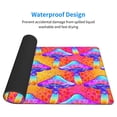 thumbnail image 4 of Bingfone Magic Mushrooms Large Gaming Mouse Pad,Extended Desk Mousepad With Stitched Edges,Non-Slip Base,Water Resist Keyboard Pad For Gamer, Office & Home, 29.5 X 16 In, 4 of 9
