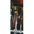 thumbnail image 2 of Ferreri, Stefano 15x32 Gold Ornate Wood Framed with Double Matting Museum Art Print Titled - Cocktail Hour, 2 of 4