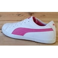 thumbnail image 4 of PU & MA Benecio Low Leather Trainers UK6/US7/EU39 351674 06 White/Pink-, 4 of 6