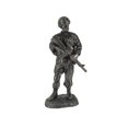 thumbnail image 1 of Soldat Militaire Vétéran Prêt à la Bataille Hommage / Statue Commémorative de 10 Pouces de Hauteur, 1 of 4