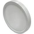 thumbnail image 1 of 3 Pack 12" Slim Round Flush Mount Wet Rated Ceiling Disk Light - Mount over Recessed or J-Box - 5000K, 1 of 3