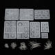 thumbnail image 1 of Molde de Silicona ANGGREK Kit de Moldes para Joyería para Colgantes y Pendientes, 1 of 8