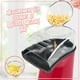 thumbnail image 4 of Nostalgia - Máquina para hacer 16 tazas de palomitas de maíz con saludable aire caliente, sin aceite, incluye tapa para medir el grano, es de acero inoxidable, color rojo, 4 of 5