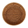 thumbnail image 1 of COM1950s Multipurpose Woven Storage Basket, Plastic Kitchen Fruit Basket for Snacks, Vegetables, Bread, Small Decorative Bin for Organizing Shelf Cubby Home Accessories, 1 of 9