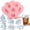 Pink, variant on Silicone Ice Cube Tray with Cute Marine Life Shapes, 6-Cavity Ocean Animal Mold for Cocktail, Coffee & Chocolate, Easy Release & Dishwasher Safe