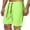 Green, variant on WAVSUF Summer Drawstring Short Pants Mens Elasticity Shorts Casual Green Size M