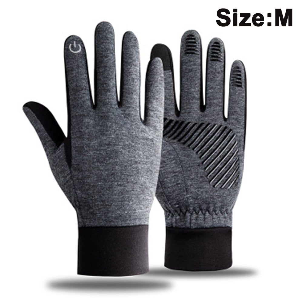 Details about   Fleece Men's Women's Ski Coldproof Touch Screen Warmth Sports Full Finger Gloves 