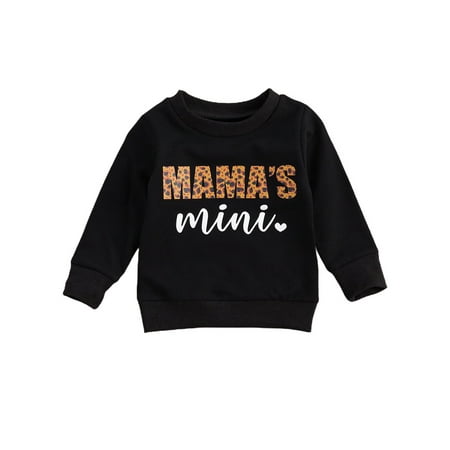 

Bmnmsl Baby Autumn Sweaters Letter Print O-Neck Long-Sleeves Pullover Tops