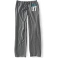 thumbnail image 1 of Pantalones de chándal Aeropostale para mujer con diamantes de imitación color gris XX-Small, 1 of 1
