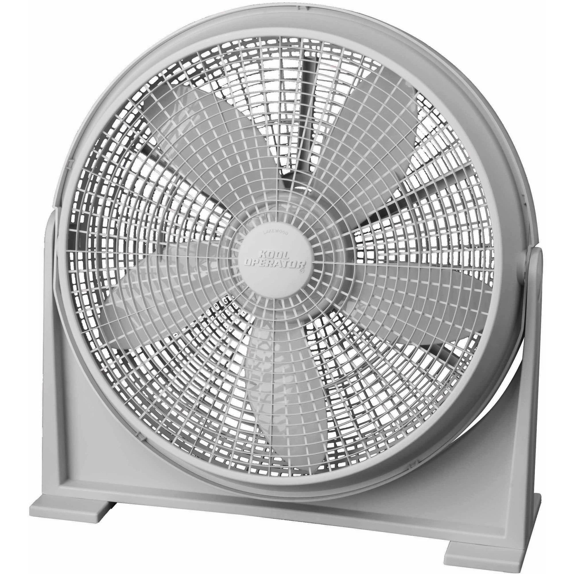 Lakewood 20" Power Fan, Grey