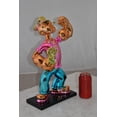 thumbnail image 3 of Nifao Iconic Pink Popeye smaller Resin Statue – Home Decor Sculpture, 11"L x 6"W x 17"H, 3 of 11