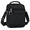 black, variant on Men’s Gray Vertical Crossbody Bag, Lightweight Water-Resistant Oxford Multi-Pocket Shoulder Bag with Top Handle for Work, Commute, Business Travel and Everyday Carry