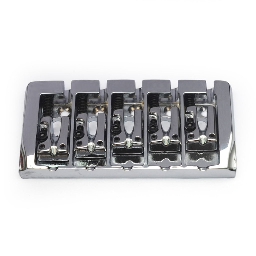 7829 5 String Vintage Style Bass Bridge for Electric Bass Guitar 3 Color to Choose