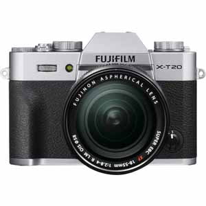 Fujifilm X-T20 Mirrorless Digital Camera with 18-55mm Lens -