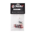 thumbnail image 5 of fastboy Front Shock Absorber For Mini-B Mini-T Aluminum Alloy OFF-Road Threaded 2pcs RC Car Accessories Replacement Parts Red, 5 of 5