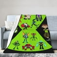 thumbnail image 5 of Cartoon Boys Girls Blanket Super Soft Cozy Warm Plush Throw Blanket, Lightweight Fuzzy Flannel Blankets for Couch Sofa Bed Travel and Camping Gifts 60"X50", 5 of 8