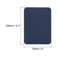 thumbnail image 2 of Uxcell Fabric Patch Iron-on Patches 4.1"x3.0" for Clothes , Pants, Bags Repairing and Decoration Pack of 20 Navy Blue, 2 of 7