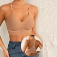 thumbnail image 5 of Tqyyweavej Women's Jelly Bras Side Smoothing No Underwire Pullover T-Shirt Bras Full Coverage Push Up Breathable Racerback Bras for Women, 5 of 7