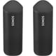 thumbnail image 1 of Altavoz Sonos Roam Black, paquete de 2 con WiFi, Bluetooth y resistente al agua, 1 of 9