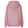 thumbnail image 4 of Women's Hoodies & Sweatshirts Striped Hooded Sweatshirt Long Sleeve Casual Pullover Comfortable Fashion for Fall Winter, 4 of 5