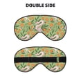 thumbnail image 2 of Naloa Snake And Floral Print Sleep Mask for Sleeper, Light Blocking Sleeping Eye Mask for Women Men, Eye Shade with Adjustable Strap for Travel, Nap,Meditation, 2 of 7