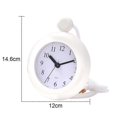thumbnail image 1 of Bathroom waterproof cord clock kitchen bathroom wall clock living room fashion, 1 of 4