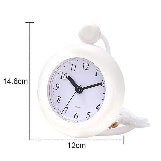 Bathroom waterproof cord clock kitchen bathroom wall clock living room fashion