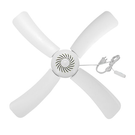 220v 20w 4 Blade Dia 24 Ceiling Fan White Easy Hang Hanging