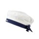 thumbnail image 3 of Boina de malla tejida para marinero, gorra de marinero azul marino, disfraz, color blanco, 56-58 cm, 3 of 6