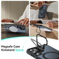 thumbnail image 4 of Funda para teléfono Hensinple para Samsung Galaxy S25+/S24+ MagSafe Stand, 4 of 8