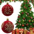 thumbnail image 1 of Christmas Decorations Hangs Flocked Christmas Tree Tabletop Festive Decor For Home Window Display & Holiday Atmosphere Window Display, 1 of 9
