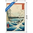 thumbnail image 3 of Hiroshige - The Sea at Satta Wall Poster, 22.375" x 34", Framed, 3 of 3