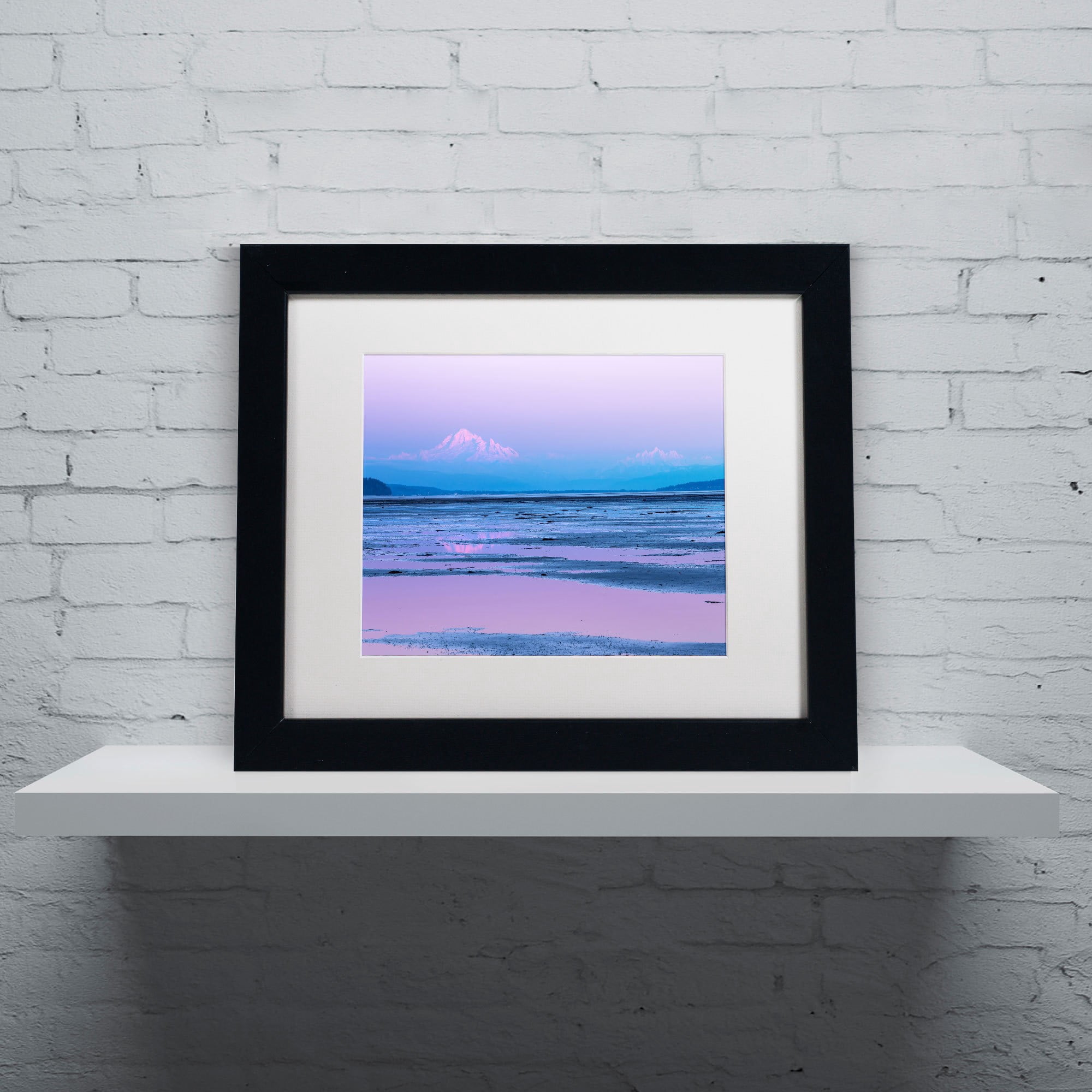 Trademark Fine Art "Baker Twilight" Canvas Art by Pierre Leclerc, White Matte/Black Frame