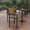 Natural, variant on BizChair Commercial Grade Patio Chair with Arms, Stackable Side Chair with Faux Teak Poly Slats and Metal Frame, Gray/Gray
